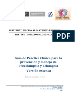 Guia de Practica Clinica para La Prevencion y Manejo de Preeclampsia y Eclampsia Version Extensa v3