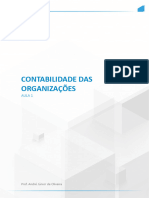 Contabilidade das organizações