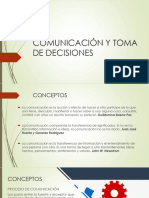 Comunicación y Toma de Decisiones