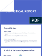 Statistical Report 1