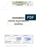 SIG-P-01 Control de Documentos y Registros 2023