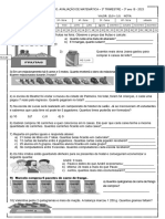 avaliação final Matemática