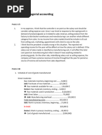 Chapter 2 Managerial Accounting Prob 17-20