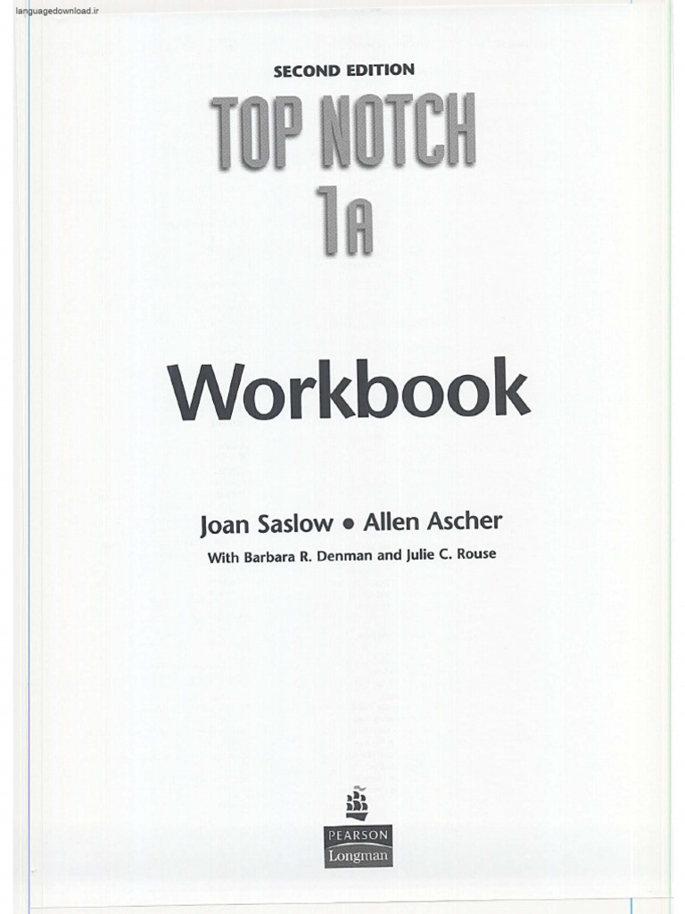 Top Notch 1 WorkBook PDF