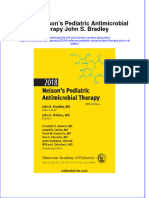 Textbook 2018 Nelsons Pediatric Antimicrobial Therapy John S Bradley Ebook All Chapter PDF