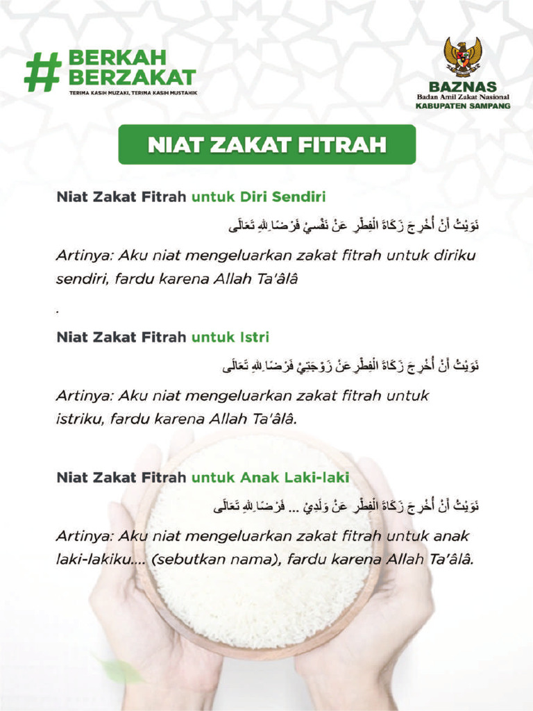 232-NIat Zakat Firah A | PDF