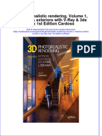 Textbook 3D Photorealistic Rendering Volume 1 Interiors Exteriors With V Ray 3Ds Max 1St Edition Cardoso Ebook All Chapter PDF