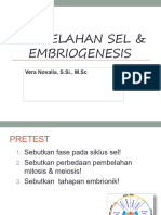 P 1.2 Embriogenesis dan Pembelahan Sel