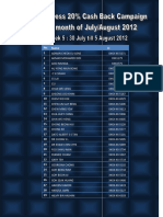 Cash Back Winner 30Jul-26Aug - 151012