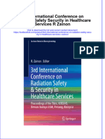 Download textbook 3Rd International Conference On Radiation Safety Security In Healthcare Services R Zainon ebook all chapter pdf 