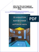 Download pdf 3D Animation For The Raw Beginner Using Autodesk Maya Second Edition King ebook full chapter 