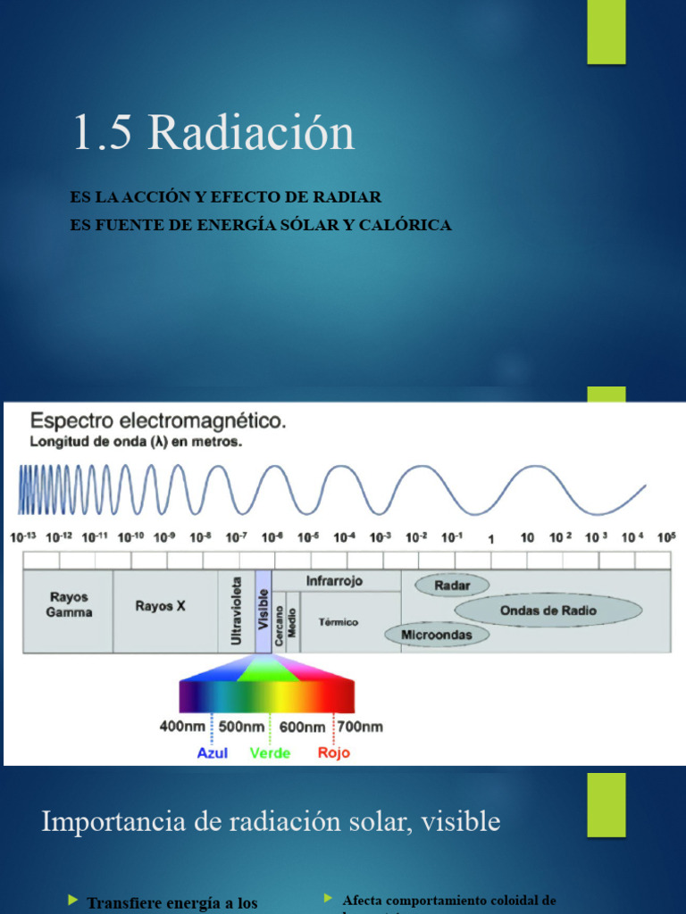 Importancia y Efectos de la Radiación | PDF | Salud y bienestar ...