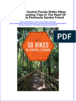 PDF 50 Hikes in Central Florida Walks Hikes and Backpacking Trips in The Heart of The Florida Peninsula Sandra Friend Ebook Full Chapter