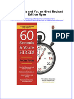 Download pdf 60 Seconds And You Re Hired Revised Edition Ryan ebook full chapter 