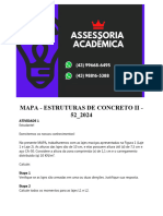 Mapa - Estruturas de Concreto II - 52 2024