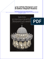 Textbook 3D Printing For Artists Designers and Makers 2Nd Edition Stephen Hoskins Ebook All Chapter PDF
