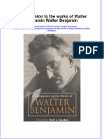 Download pdf A Companion To The Works Of Walter Benjamin Walter Benjamin ebook full chapter 