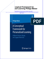 Download textbook A Conceptual Framework For Personalised Learning Philipp Melzer ebook all chapter pdf 