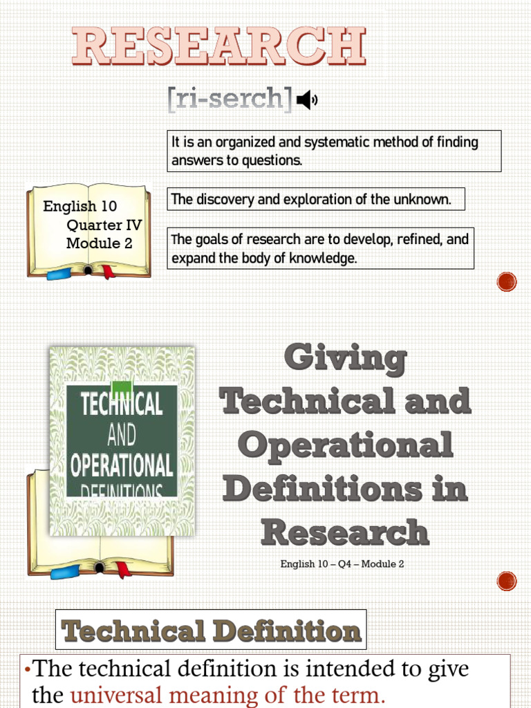 Q4 Module 2 PDF Definition English Language