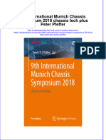 Download textbook 9Th International Munich Chassis Symposium 2018 Chassis Tech Plus Peter Pfeffer ebook all chapter pdf 