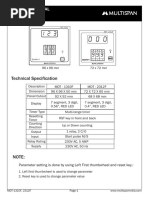 TC513BX Temperature Controller Manual | PDF | Relay | Thermocouple