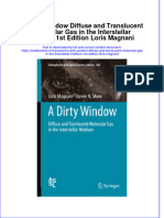 Download textbook A Dirty Window Diffuse And Translucent Molecular Gas In The Interstellar Medium 1St Edition Loris Magnani ebook all chapter pdf 