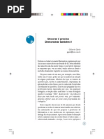 Decorar é preciso. Demonstrar também é.