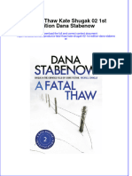 Download textbook A Fatal Thaw Kate Shugak 02 1St Edition Dana Stabenow ebook all chapter pdf 