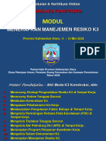 11. Menerapkan Manajemen Risiko K3