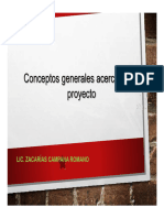 TEMA I Conceptos Generales Proyecto