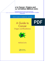 Download textbook A Guide To Cancer Origins And Revelations 1St Edition Melford John ebook all chapter pdf 