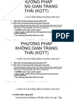 I. Phân Tích Hệ Thống Bằng Phương Pháp Kgtt