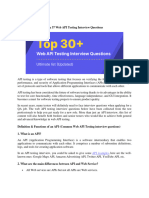 Top 37 Web API Testing Interview Questions