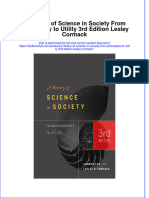 Download pdf A History Of Science In Society From Philosophy To Utility 3Rd Edition Lesley Cormack ebook full chapter 