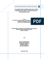 Batch 2022 Filipino Seksismo Sa Piling Awiting Nasa Ika 21 Siglo.301 Pages..