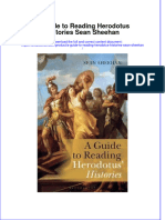 Download textbook A Guide To Reading Herodotus Histories Sean Sheehan ebook all chapter pdf 