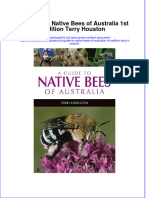 Textbook A Guide To Native Bees of Australia 1St Edition Terry Houston Ebook All Chapter PDF