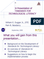 ITEA Presentation Of: Standards For Technological Literacy