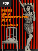 Amos Vogel - Film as a Subversive Art