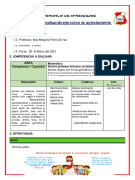 Sesion Mat Me Divierto Realizando Ejercicicos de Aprestamiento