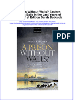 Textbook A Prison Without Walls Eastern Siberian Exile in The Last Years of Tsarism 1St Edition Sarah Badcock Ebook All Chapter PDF