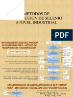 Metodos de Produccion de Selenio A Nivel Industrial