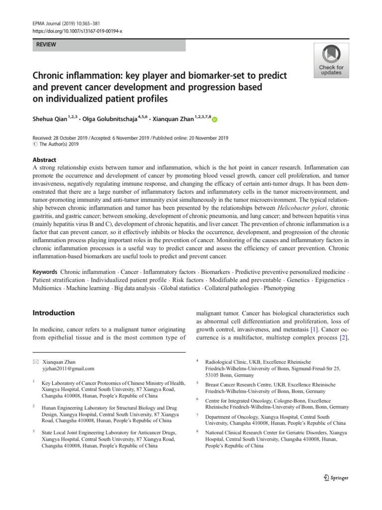 chronic-inflammation-key-player-and-biomarker-set-to-predict-and