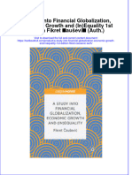 Download textbook A Study Into Financial Globalization Economic Growth And Inequality 1St Edition Fikret Causevic Auth ebook all chapter pdf 