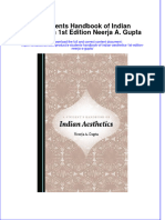 Download textbook A Students Handbook Of Indian Aesthetics 1St Edition Neerja A Gupta ebook all chapter pdf 