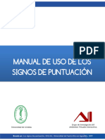 Manual Uso de Los Signos de Puntuacion