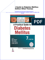 PDF A Practical Guide To Diabetes Mellitus 7Th Edition Nihal Thomas Ebook Full Chapter