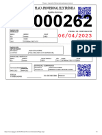 OFV - Impresión-Reimpresion placa provisional (Placa_ PP000262)VILLA