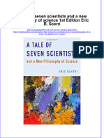 Textbook A Tale of Seven Scientists and A New Philosophy of Science 1St Edition Eric R Scerri Ebook All Chapter PDF