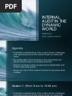 Internal Audit in The Dynamic World